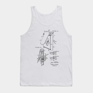 Fire Alarm Box Vintage Patent Hand Drawing Tank Top